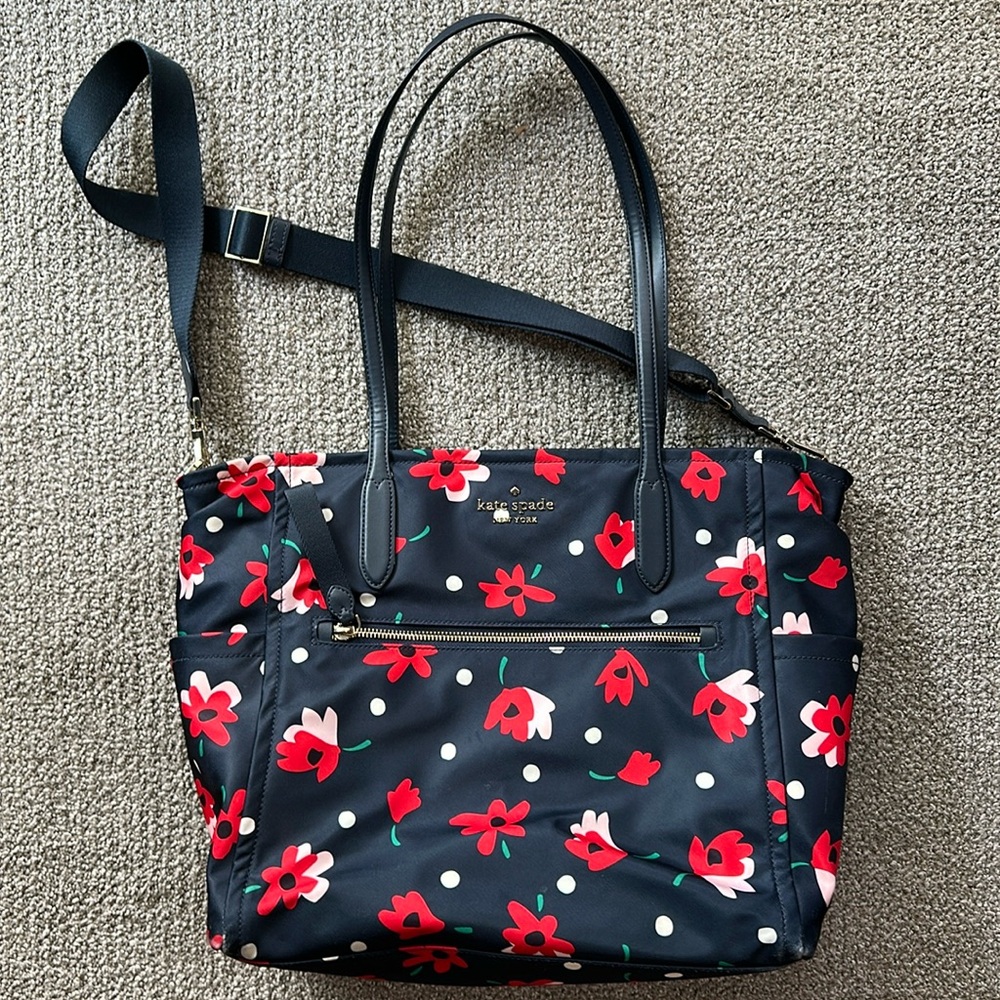 Kate Spade Chelsea Whimsy Floral Baby Bag